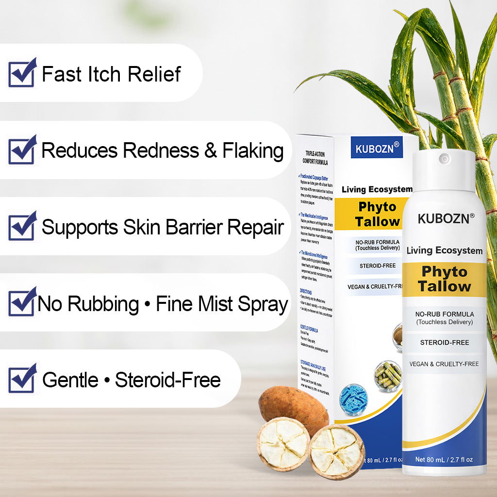 KUBOZN® Phyto Tallow Spray for Psoriasis-Prone Skin💓