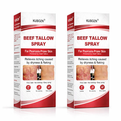 KUBOZN® Tallow Spray — The No-Rub Relief for Psoriasis-Prone Skin✨ (OFFER)
